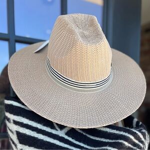 Stylish Tan Packable Sun Hat